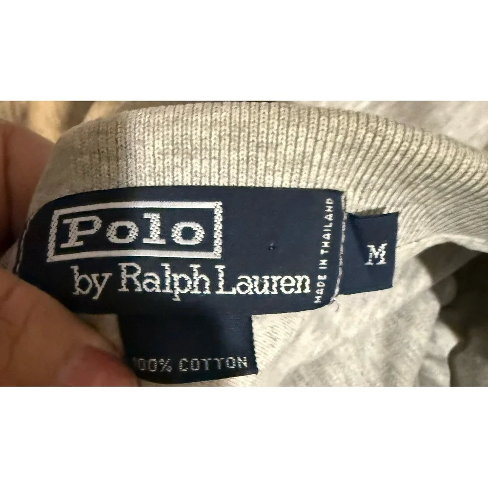 Polo Ralph Lauren‎ Polo Shirt Men's Medium M Gray (Dearborn Country Club)